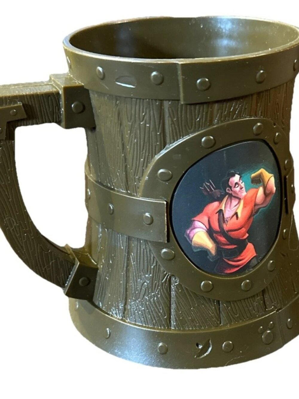 Disney Parks Gastons Tavern Plastic Stein Mug Souvenir Beauty & the Beast LeFou